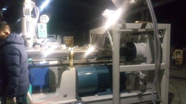 High Efficiency PC Hollow Profile Sheet Extrusion Line 250kw Main Motor Power