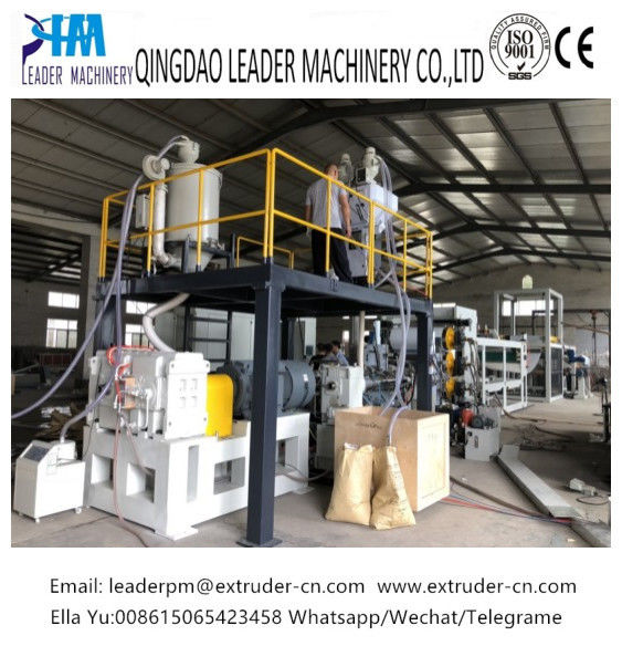 CE Certificated PP PS Sheet Extrusion Line Machine Film Extrusion Line