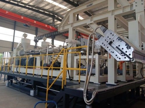 2000-3000mm HDPE Composite Dimple Drainage Sheet Extrusion Line