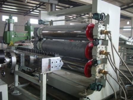 PVC Membrane Sheet Extrusion Line 0.5-6mm Product Thickness For Roof Waterproof
