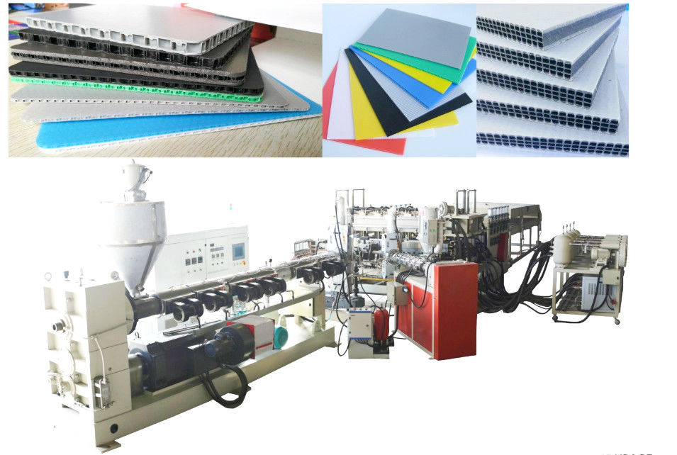 Formwork Construction Board Extrusion Line PP Hollow Sheets Honeycomb Sheet