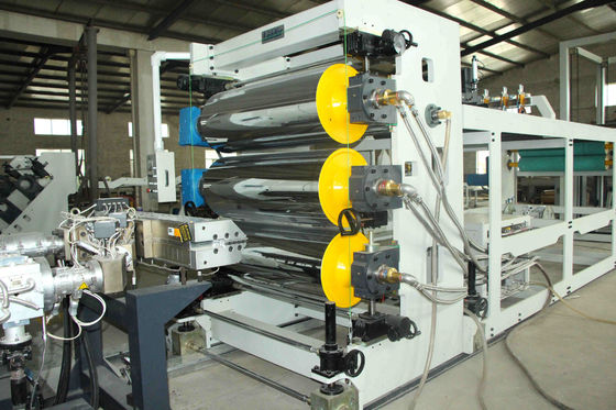 Clear PMMA GPPS APET Plate Extrusion Line Thickness Customized Size