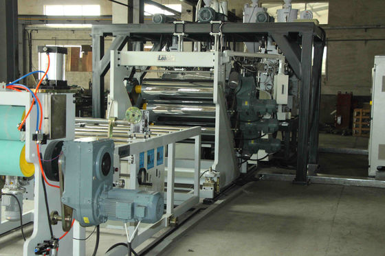 Width of 800mm PVC Plastic Rigid Sheet Extrusion Line Machine Making Line