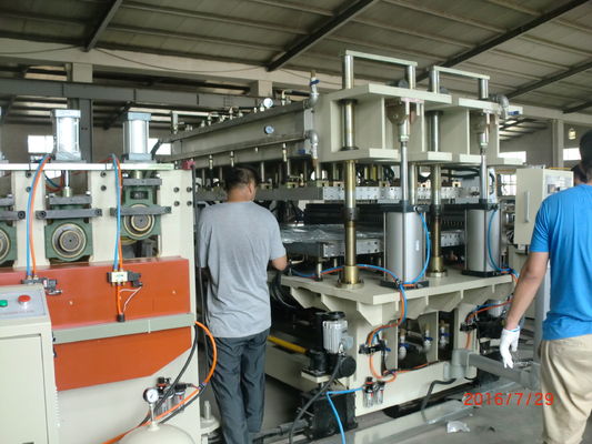 Transparent PC Hollow Sheet Single Screw Extrusion Line For Greenhouse