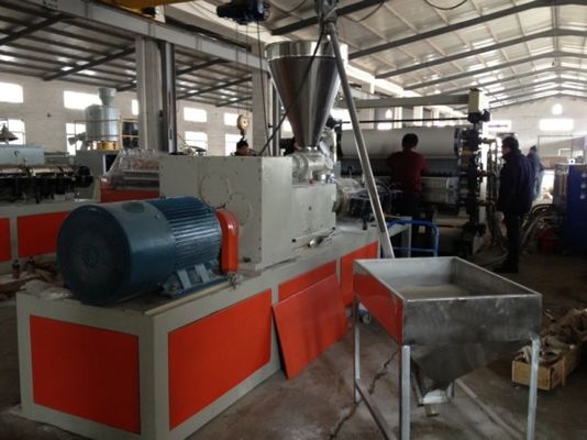 Soft PVC Membrane Sheet Making Machine Waterproof Sheet Extrusion Line Long Serving Life