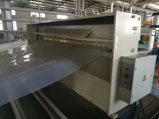 Nonwoven Laminated PE Geomembrane Waterproof Sheet Extrusion Line 0.939g/Cm3 Sheet Density