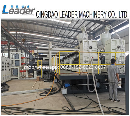 6000mm Width Lldpe Geomembrane Waterproof Sheets Extruder Machine