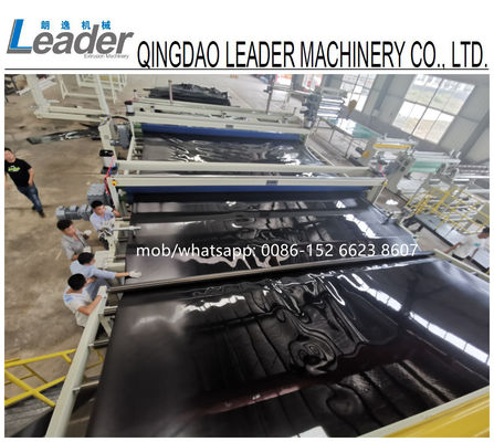 6000mm Width Lldpe Geomembrane Waterproof Sheets Extruder Machine