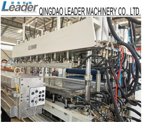 350kg/H Multiwall Hollow Profile Sheet Extrusion Line