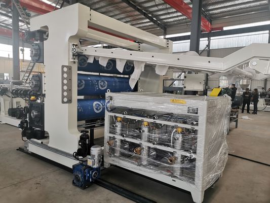 PE Geomembrane Waterproof Sheet Extrusion Line Geocell Sheet Making Machine