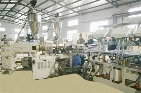 WPC PVC Foam Board Extrusion Line Co - Extrusion Foam Board Machine