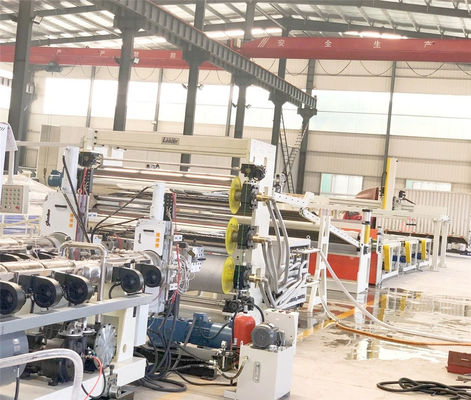 0.2-8mm PC PMMA Solid Sheet Extrusion Line For Automotive Glassine