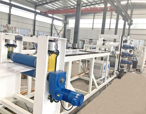 PET PLA PP PS Sheet Extrusion Line Sheet Film Extruder Making Machine