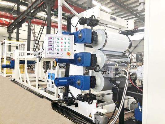 PET PLA PP PS Sheet Extrusion Line Sheet Film Extruder Making Machine