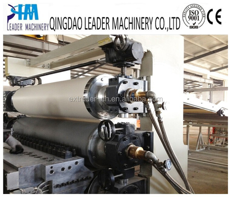 1220mm PVC Foam Board Extrusion Line Pvc Inner Foamed Plate Extrusion Machine