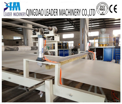 1220mm PVC Foam Board Extrusion Line Pvc Inner Foamed Plate Extrusion Machine