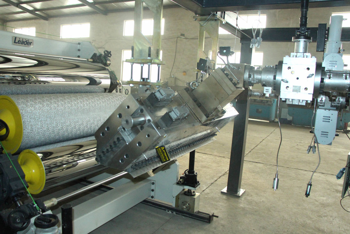 185kw PC PMMA Optic Sheet Extrusion Line Single Screw Extruder For LED Light Materials