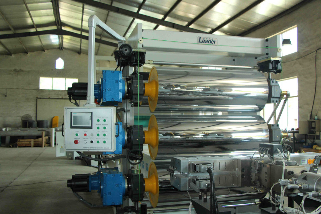3000mm HDPE Sheet Extrusion Machine High Automaticity Low Power Consumption