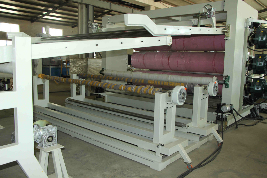 Vacuum Forming PP PS Sheet Extrusion Line 900mm Width 0.2-1.5mm Thickness