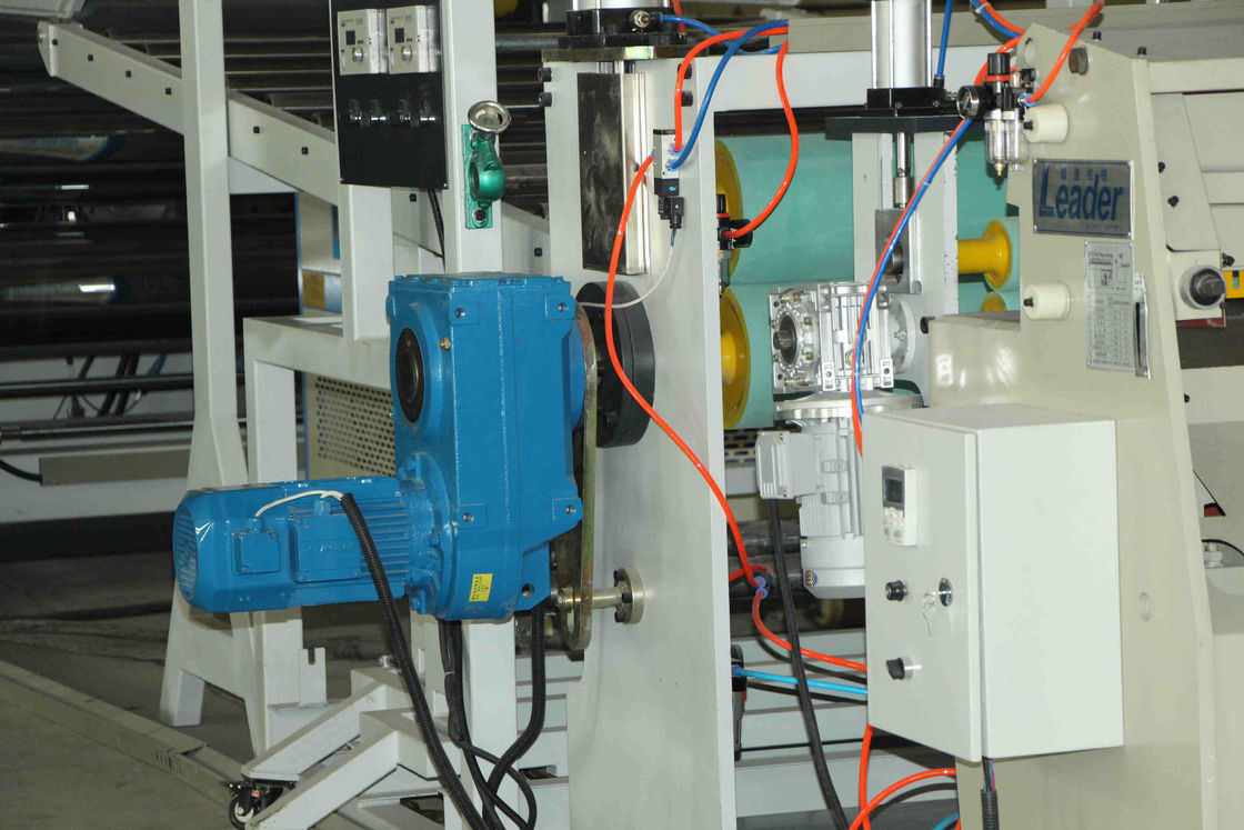 ABS HIPS PMMA Sheet Extruder Machine , PP Sheet Extrusion Machine With High Precision Die Head