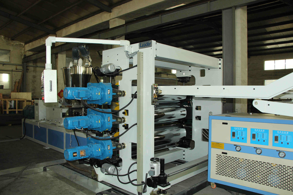 PVC Sheet Extrusion Line 1220mm Width Advanced Developed Technology