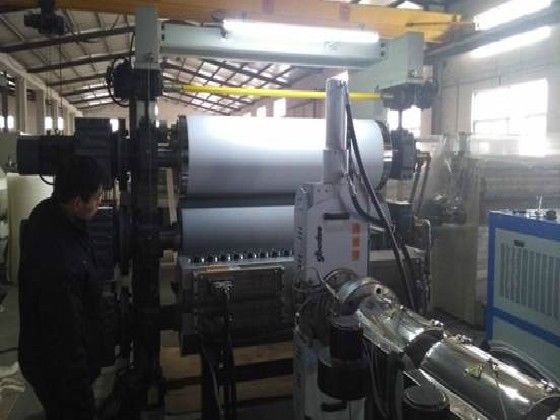 PMMA GPPS APET Plate Extrusion Line With High Efficiency Single Screw Extruder
