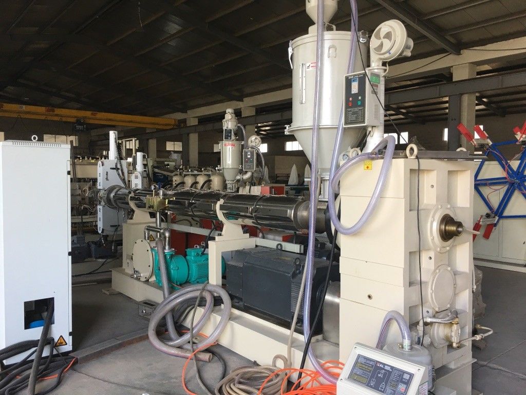 Multi Layer UV Coated PC Hollow Profile Extrusion Line with PLC Control