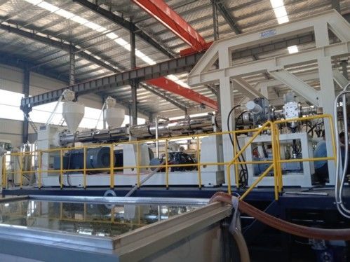 6000mm PLC Control HDPE Liners Sheet Extruder Machine Plastic Sheet Making Machine