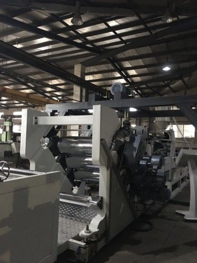 Food Packaging PET Sheet Extrusion Line Polymer Sheet Extrusion Machine 0.15 - 1.2mm Thickness