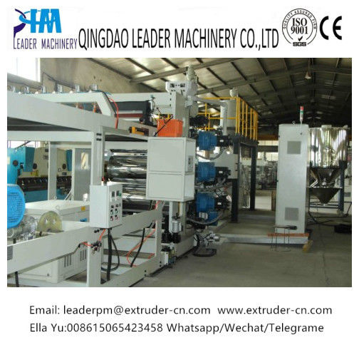 1000mm Mono-Layer PP PS Sheet Extrusion Line Machinery With Easy Operation