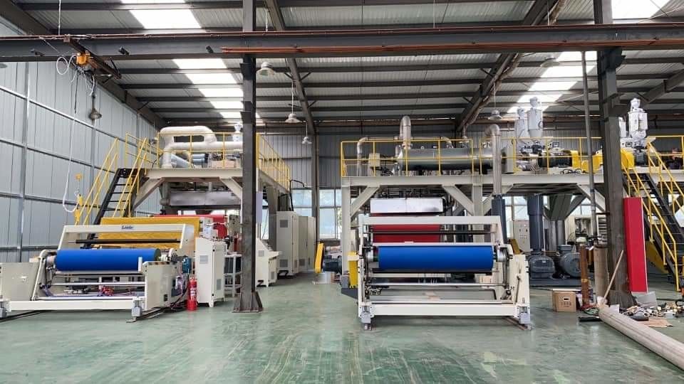 Masks Filtering Cartridge 1600mm Width PP Meltblown Non Woven Fabric Extrusion Line