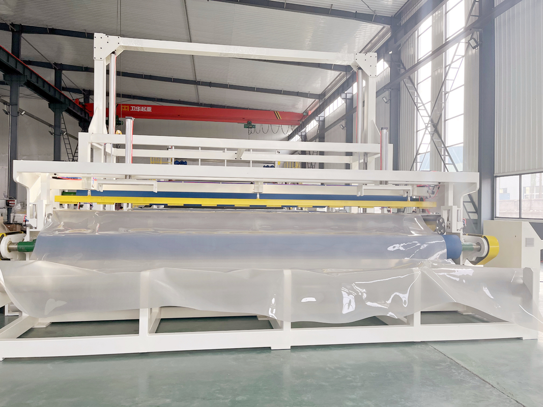 6000mm HDPE Sheet Extrusion Line Plastic PE Sheet Extrusion Equipment